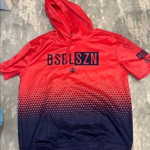 Baseball lifestyle 101 Short Sleeve Hoodie